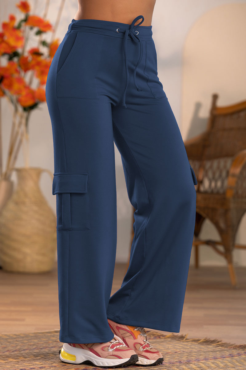 PANTALON BURDA AZUL 12367