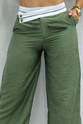 PANTALON CHALISS PANTALONERO VERDE MILITAR 12586