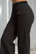 PANTALON CORDOROY NEGRO 12687