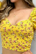 BLUSA CHALISS ESTAMPADO AMARILLO 12715